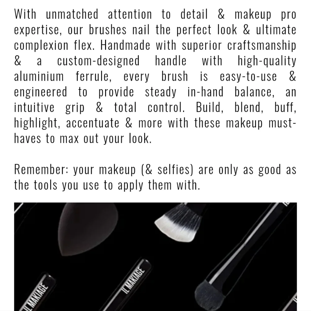 IL MAKIAGE Concealer Blending Brush 140 New